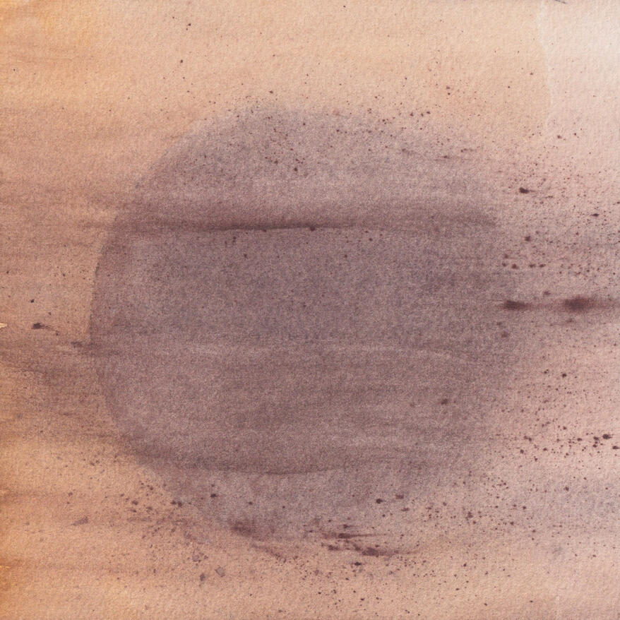 Untitled, 2026. Watercolor on paper.